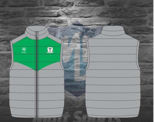 Waunlwyd FC padded coat and bodywarmer