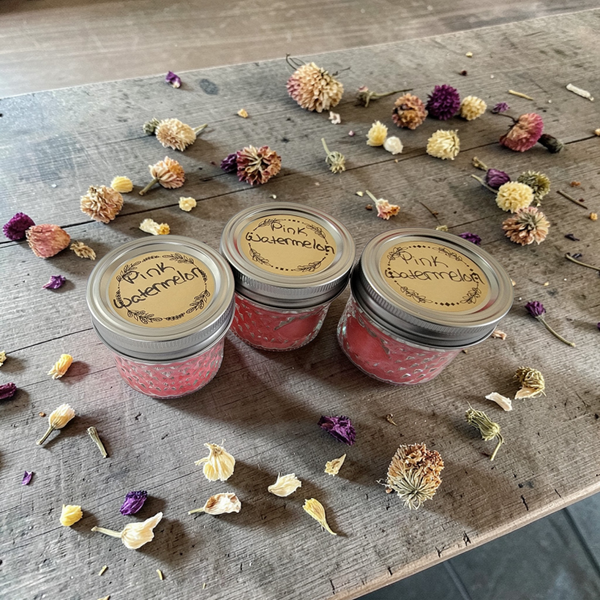 Pink Watermelon 4oz candle