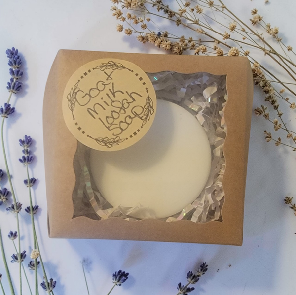 Goat Milk Loofah soap