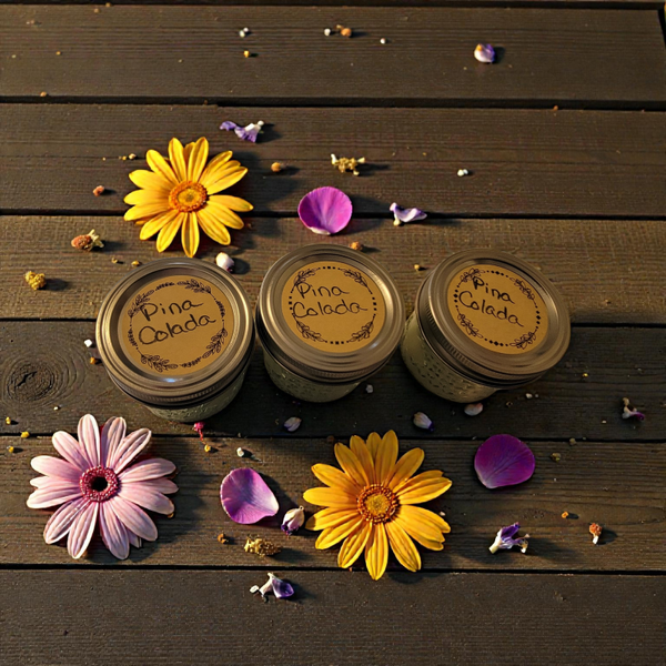 Pina Colada 4oz jar candle