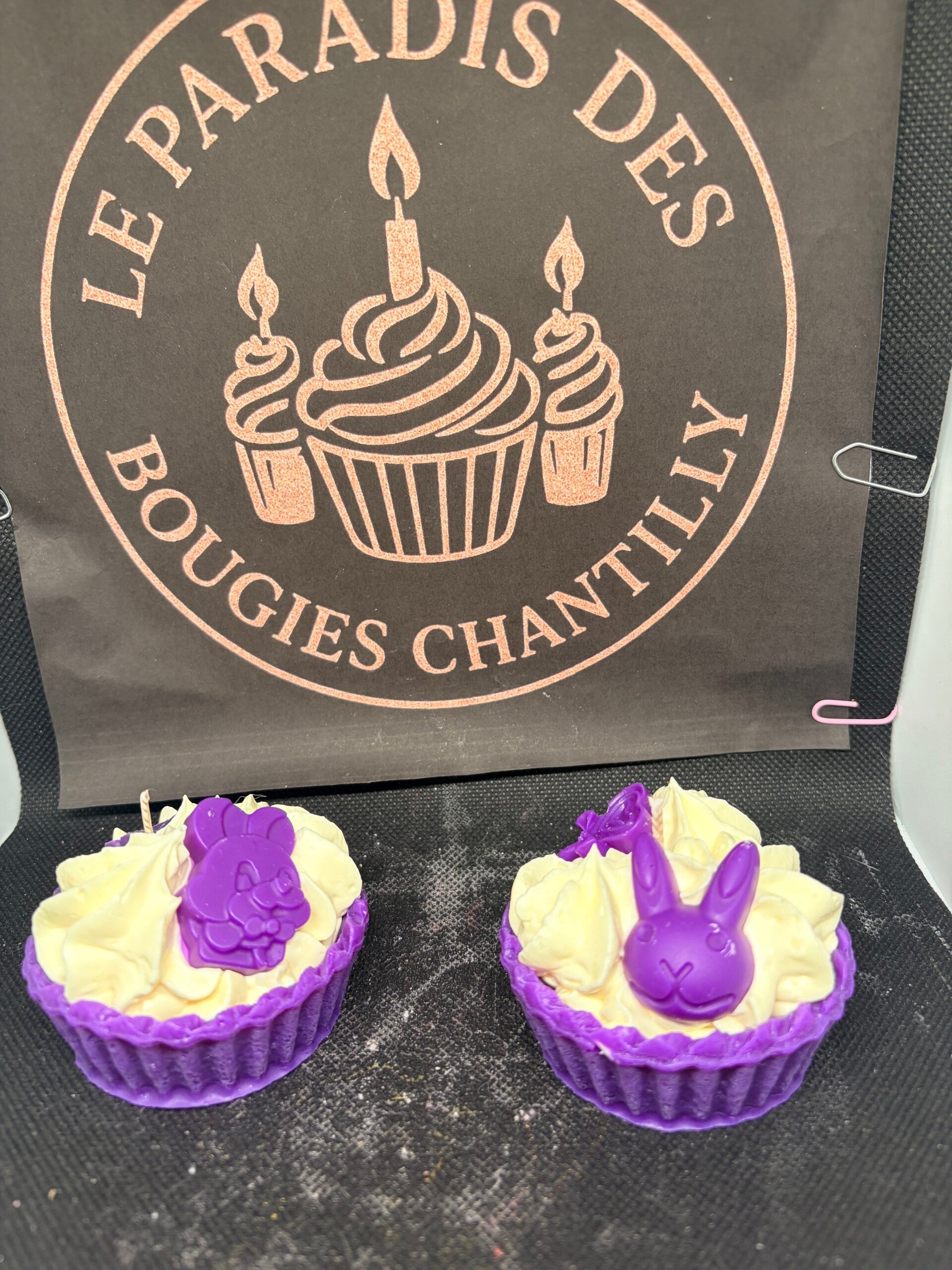 Bougie gourmande de Pâques-100% artisanale