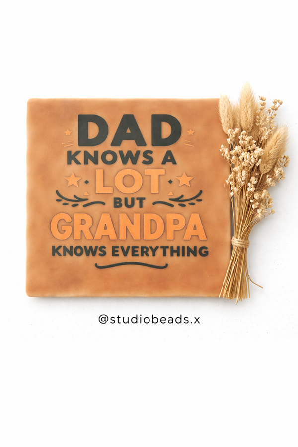 Tegeltje | Grandad