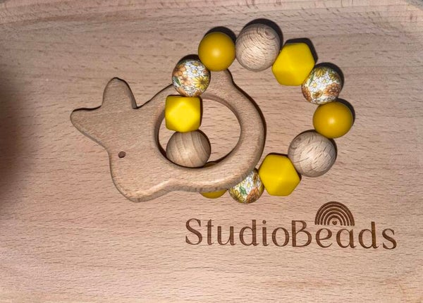 Bijtring | Konijn geel