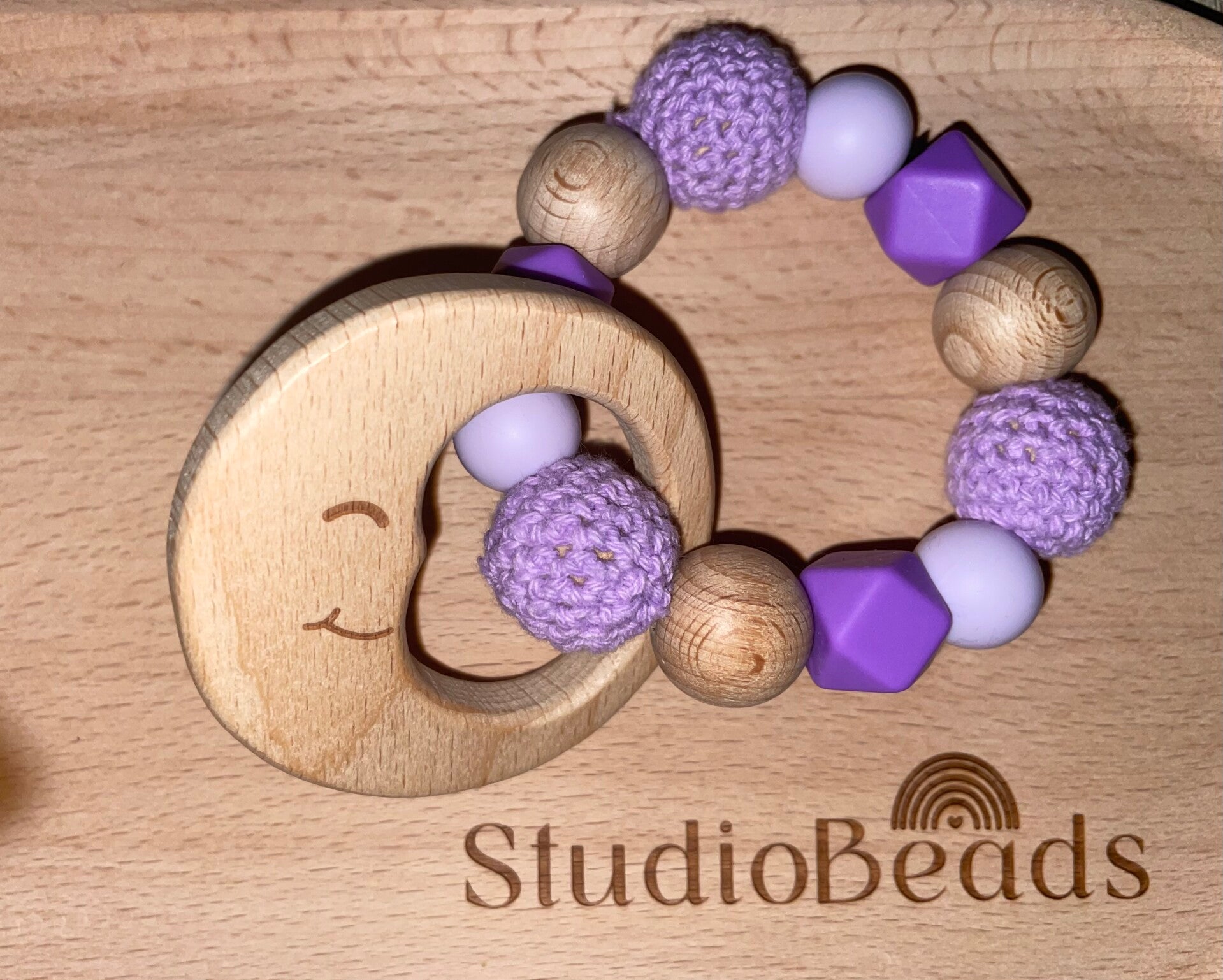 Bijtring | Maan paars