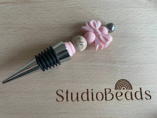 Wijnstopper | Roze - Meter