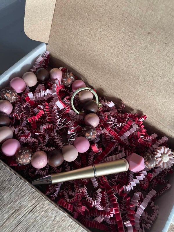 Set | Bracelet/Pen - Rouge