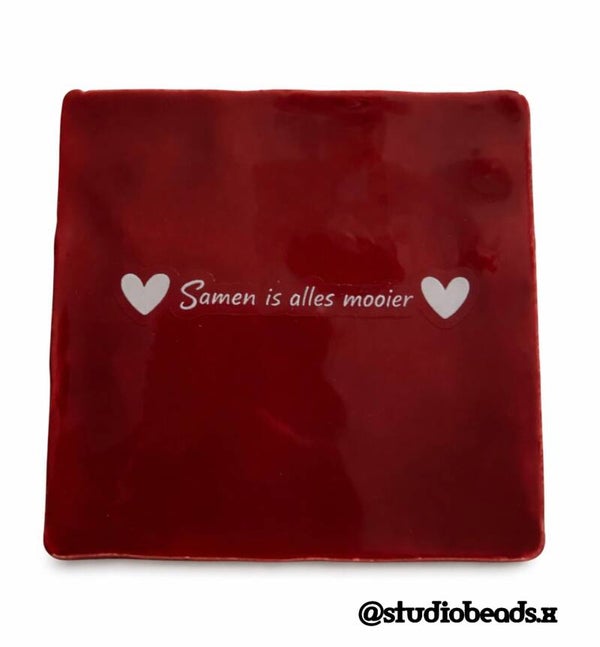 Tegeltje | Samen is alles mooier