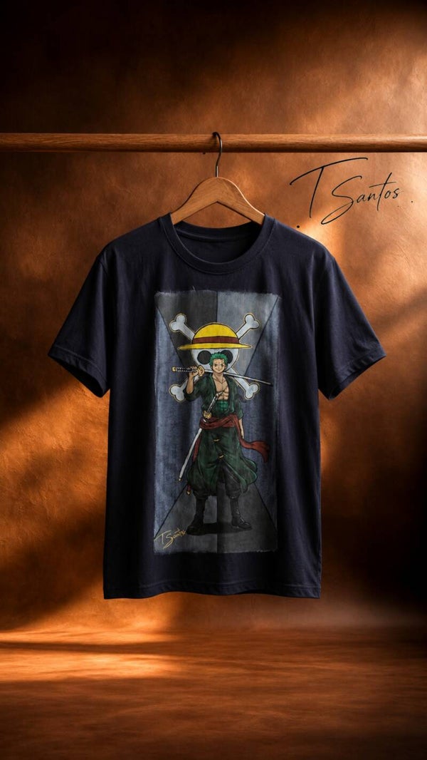 Camisetas con diseño manga ZORO