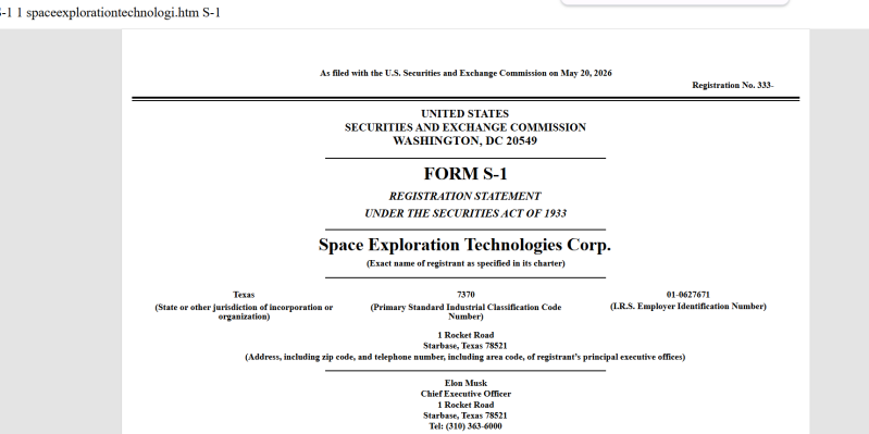 SpacexIPO  warcrimes