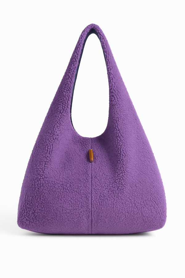 Paarse Teddy Handtas