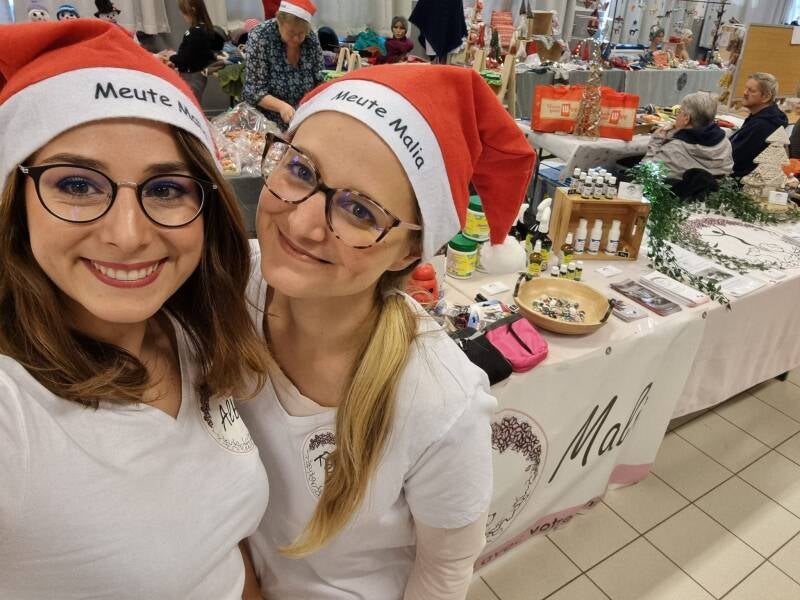 "Noël des Animaux" (Edition 2023) avec ma collègue Alba de Meute Malia.