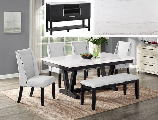 1320-6P-SB Dining Room set