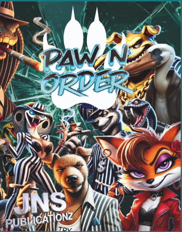PAW N ORDER: ANIMAL ADULT HUMOR COLORING BOOK