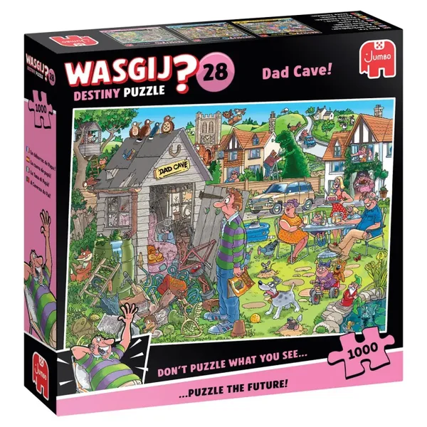 Wasgij Destiny 28 - De  Mancave Van Pa!