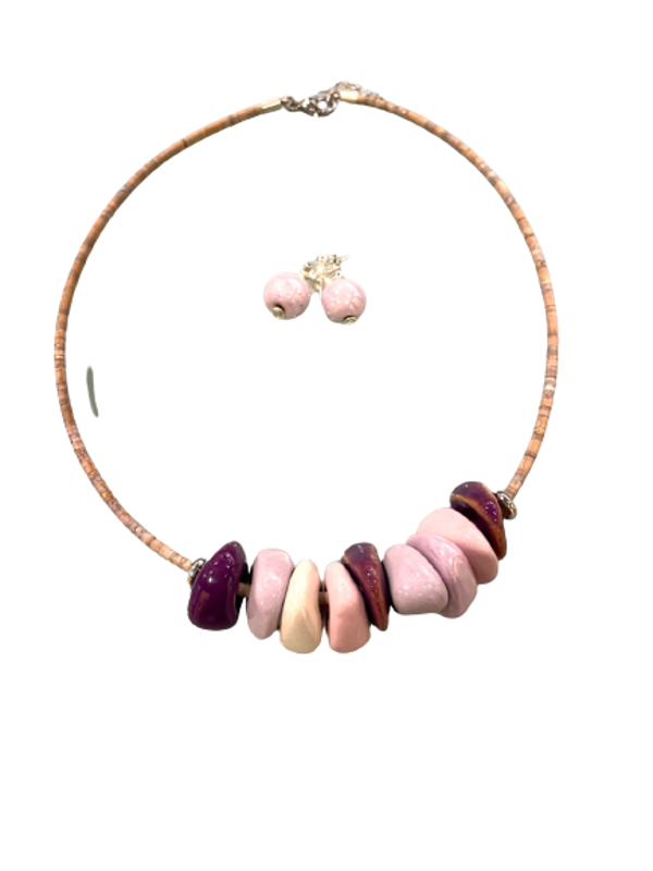 Frutti Solo 17" Violet Ice mit Paar Ohrringe