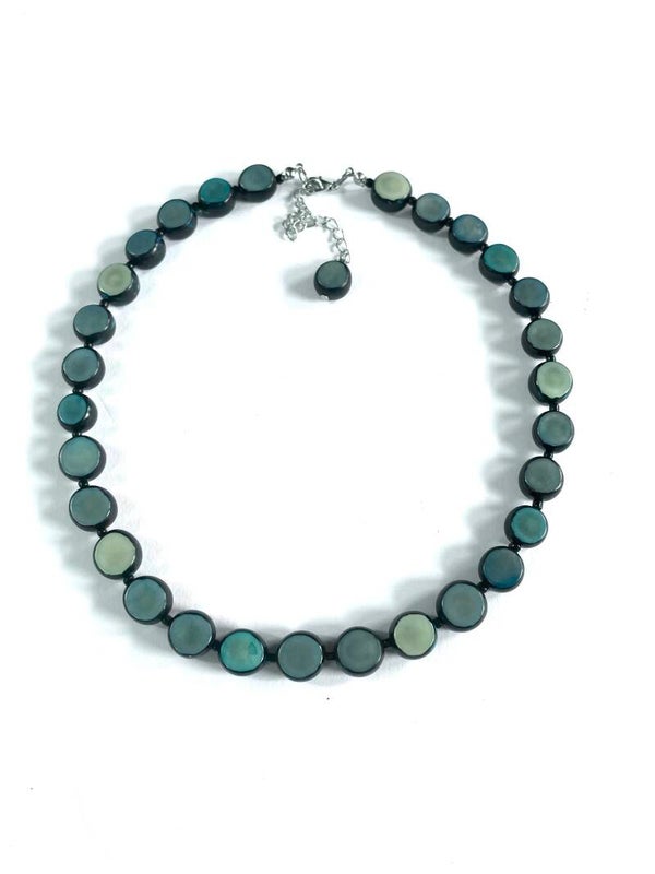 Ketting buri lightblue 17"