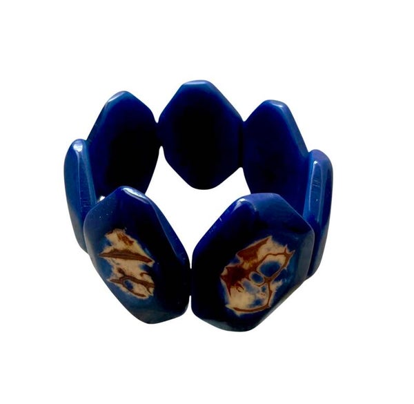 Tagua | Armband Esmeralda Blue
