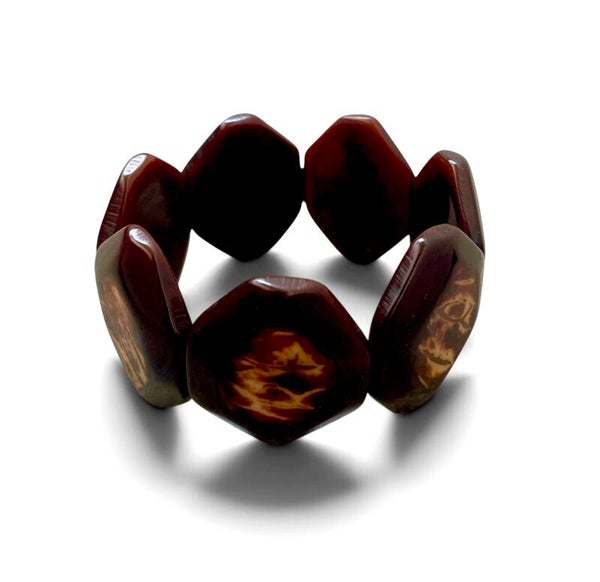 Tagua | Armband Esmeralda Dark Brown