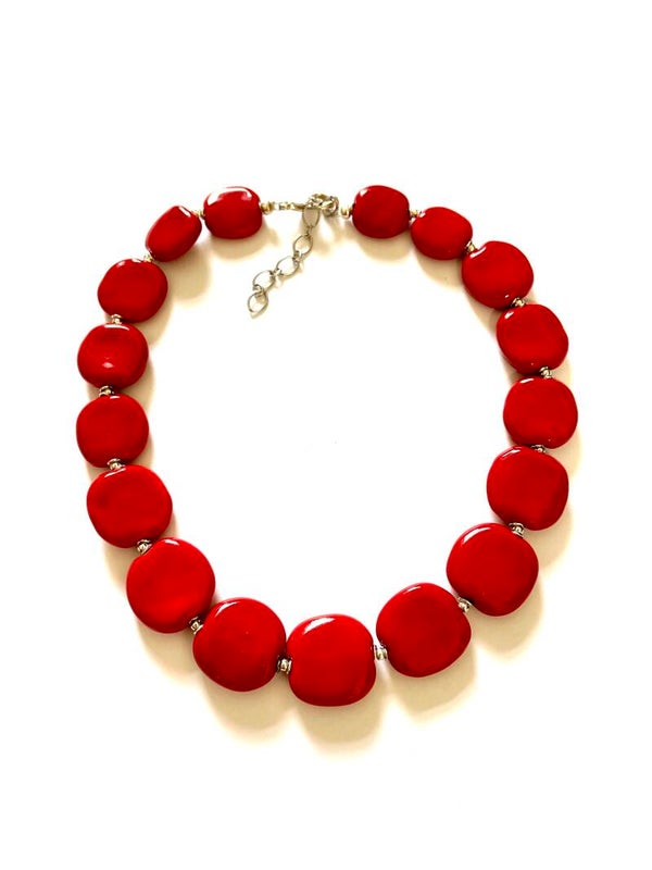 KAZURI | Pitapat | Bright red 17"