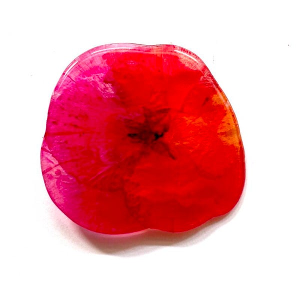 Vioolbloem | Broche Rood|Fuchsia XL