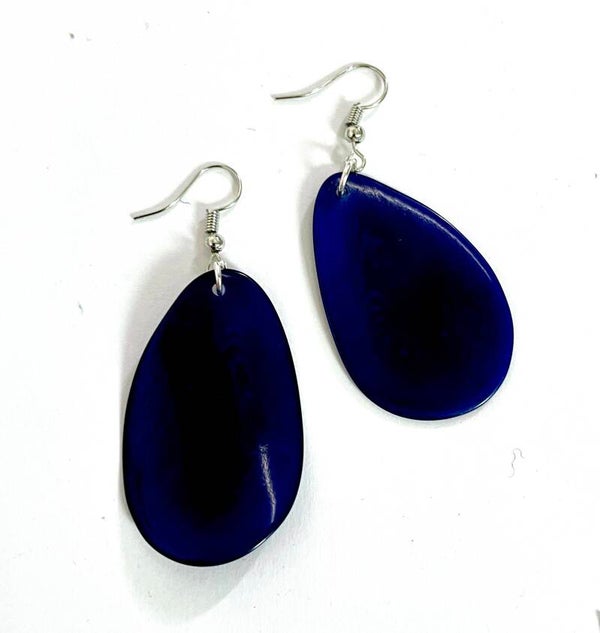 Tagua | Oorbel Taja | Navy