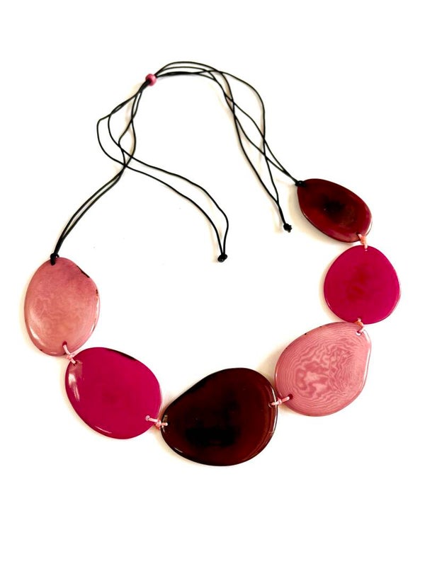 Collier Toja Red/pink
