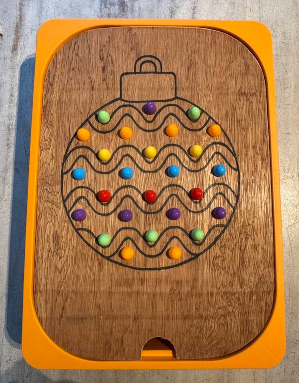 kerstbal deksel