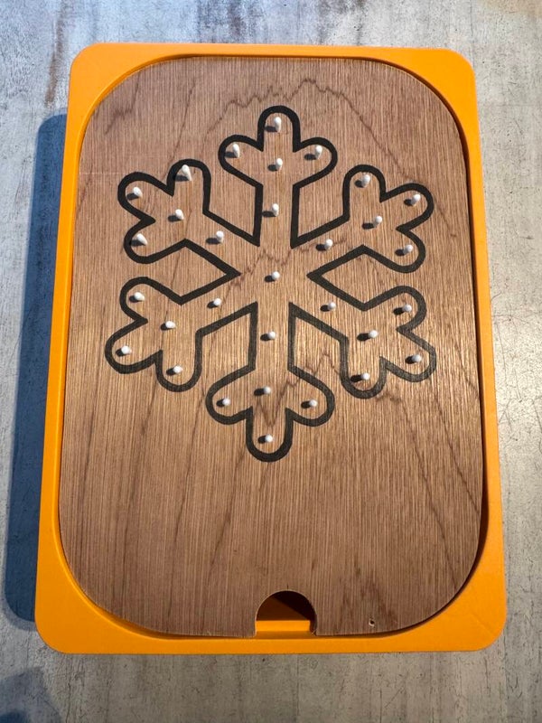 Sneeuwvlok deksel