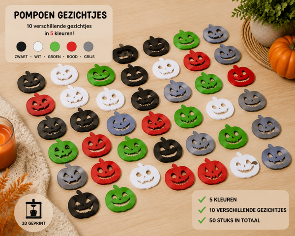 Pompoen Gezichtjes – Creatief combineren & spelen