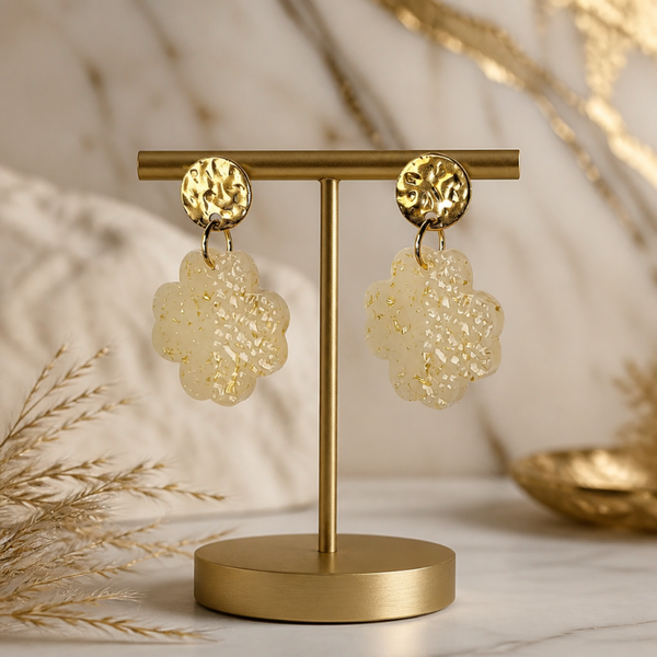 Boucles d'oreilles Stratéa Trèfles