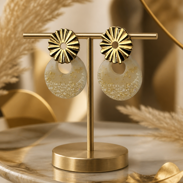 Boucles d'oreilles Stratéa Obélia