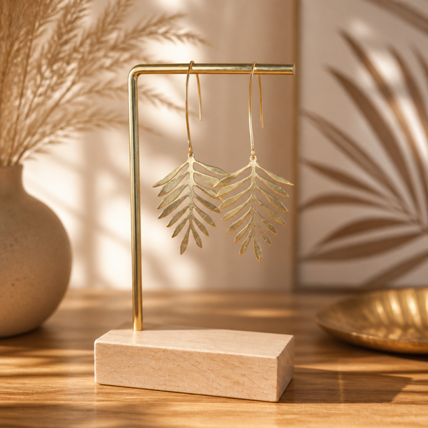 Boucles d'oreilles Urban Jungle "Palmiers"