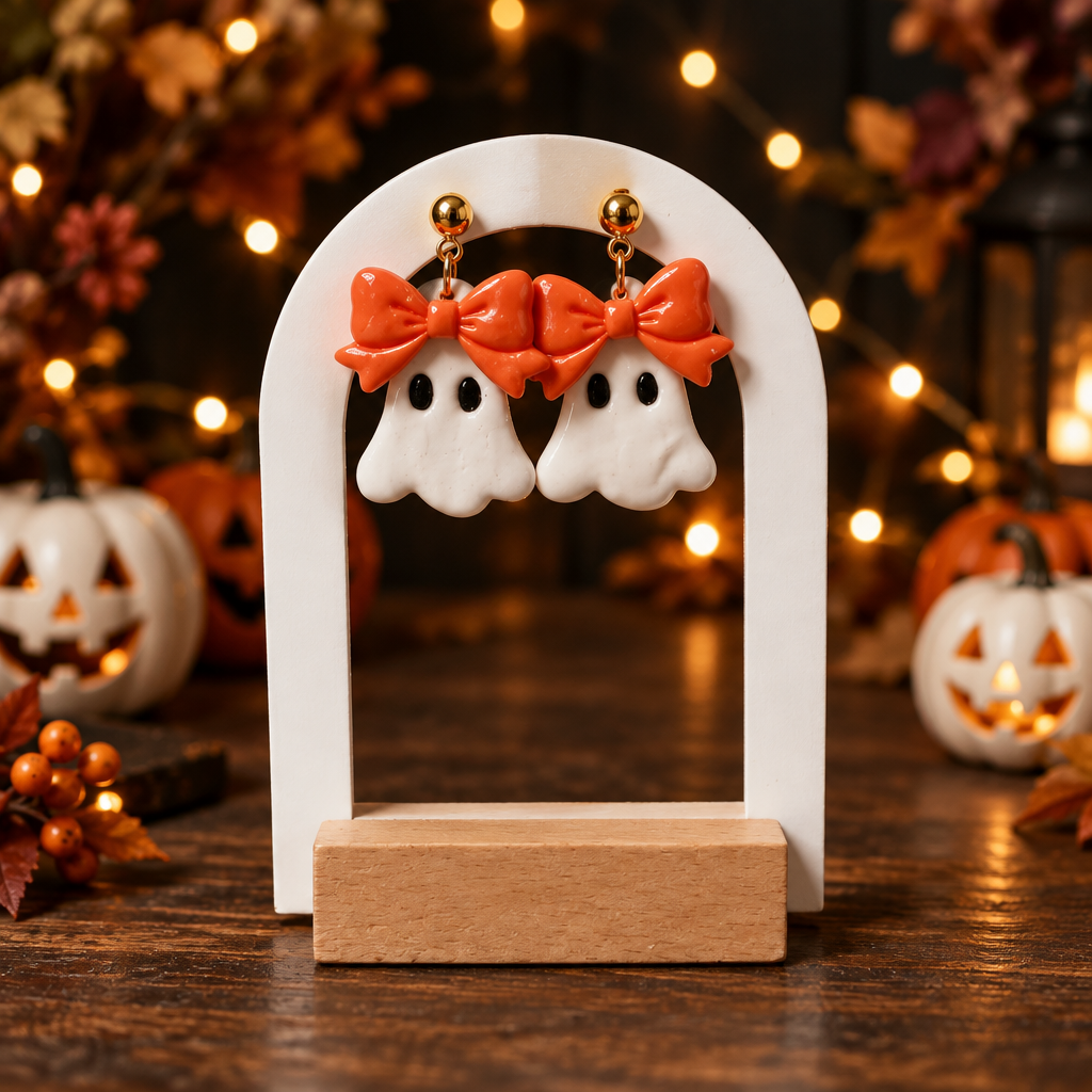 Boucles d'oreilles halloween n°1
