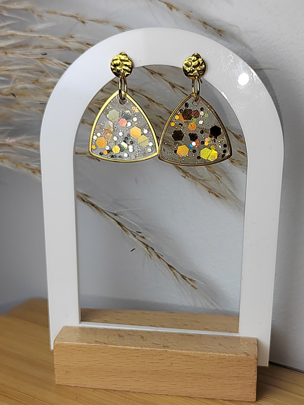 Boucles d'oreilles Eclat d'or