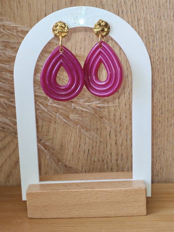 Les boucles d'oreilles Hosta Prune