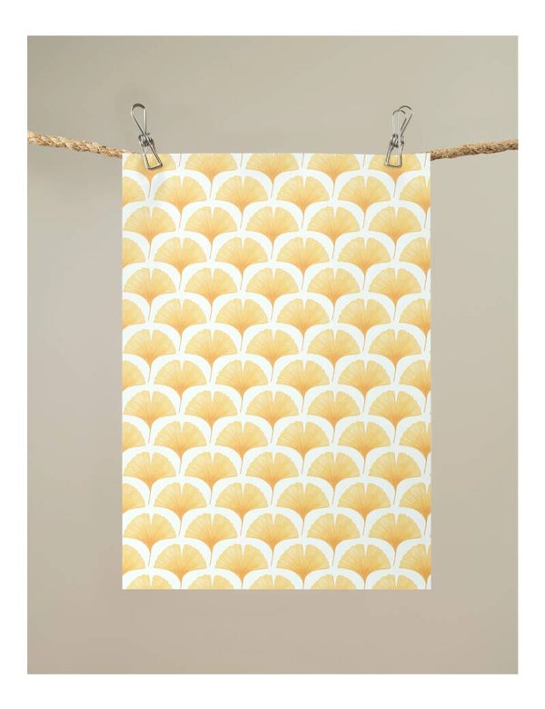 Digitale download gingko patroon