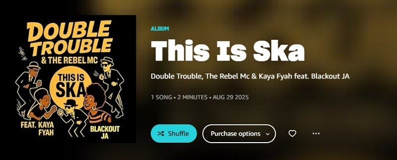 A Fresh Fusion: This Is Ska by Double Trouble & Rebel MC (feat