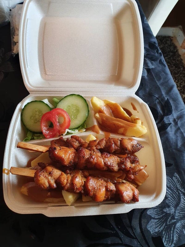 Saté ku Batata 