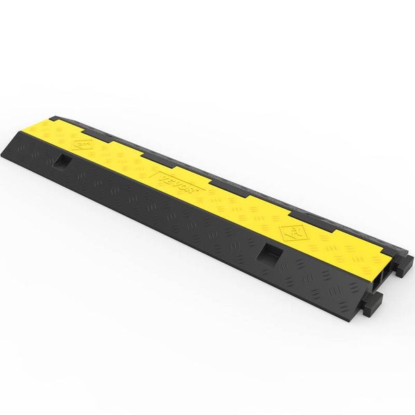 Kabelbrug 2 kanalen Budget zwart/geel LxBxH=980x255x45mm Excl. Btw