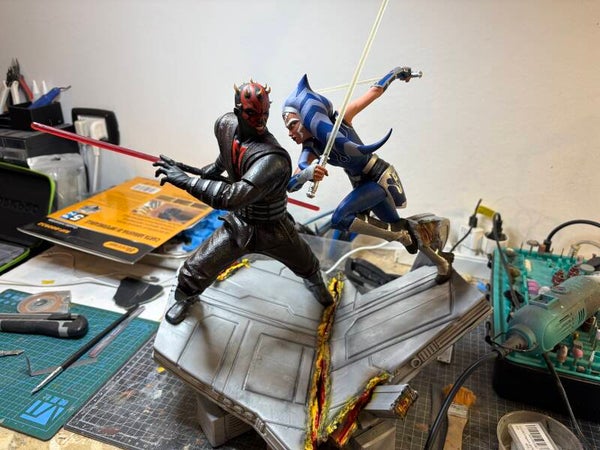 Ahsoka vs Darth Maul