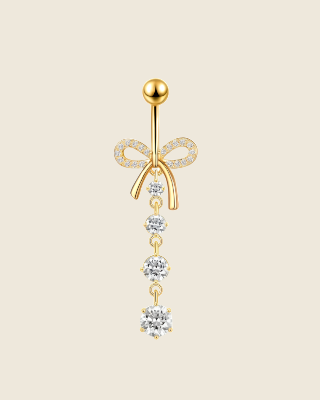 Navelpiercing strik
