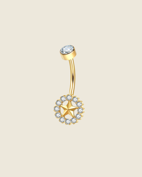 Navelpiercing Ster