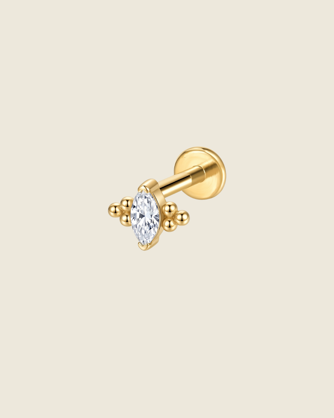 Marquise Sparkle Labret