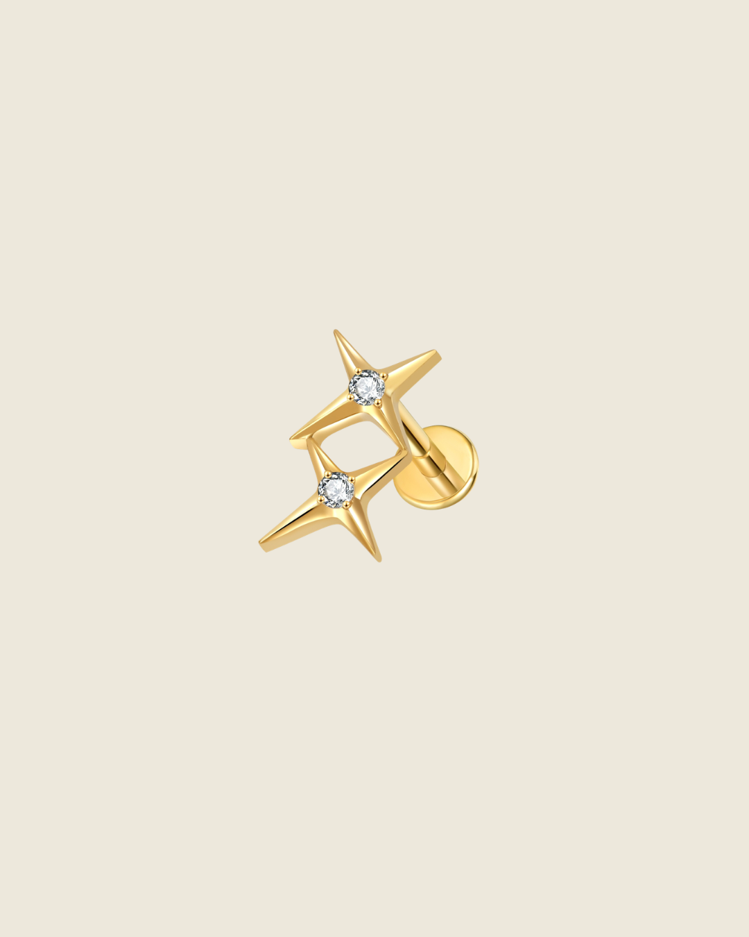Celestial Twin Star Labret
