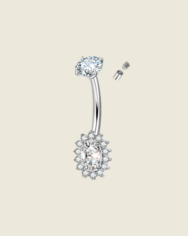 Navelpiercing Zonnebloem