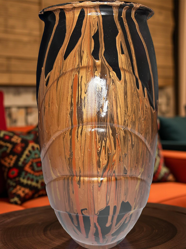 Ancestral Riverbed Vase &Candle Set