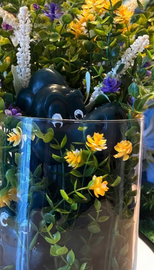 Peek-A-Boo Dinosaur Candle (keepsakes)