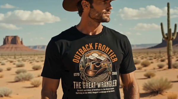 Outback Frontier T-shirt FREE SHIPPING