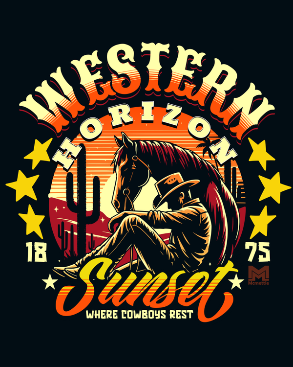 Western Horizon DTF Quality Prints