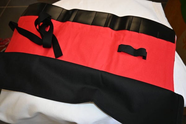 Etui materiaal 58 cm op 25 cm -  capaciteit 10 stuks materiaal